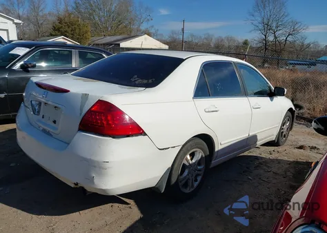 2007 Honda Accord 2.4 Se из США, поврежденный, VIN 1HGCM56377A027637